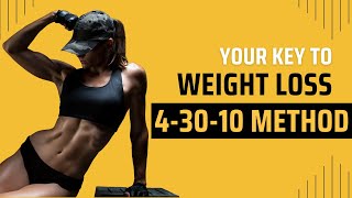 The 43010 Method Your Key to Weight Loss 🌟💪 [upl. by Christal]