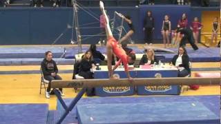 Meilani Parks  NorCal Judges Cup Qualifier Level 7 Beam 2011 [upl. by Venezia]