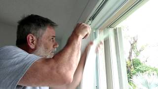 Removing Vertical Blinds I of II  Ray Hayden [upl. by Cerelly]