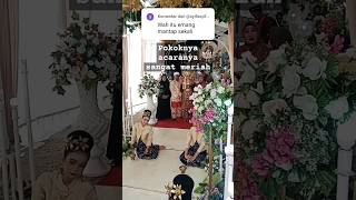 ini baru mantap pengantin resepsi wedding pernikahan kondangan married tarian kompangan [upl. by Hana]