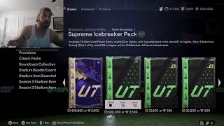 SUPREME ICEBREAKER PACK FOR TOTY HONORABLE MENTIONS [upl. by Ellednahc]