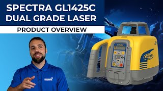 Spectra Precision GL1425C Dual Grade Laser  Product Overview [upl. by Gupta]