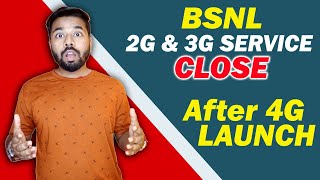 Shocking News  BSNL 2G amp 3G बंद होने वाला है  Bsnl 4G latest Update News today by Tech Talks San [upl. by Aletse]