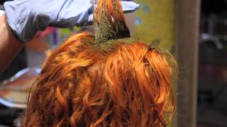 Hair Tutorial Applying Henna and Indigo to cover gray hair [upl. by Howard]