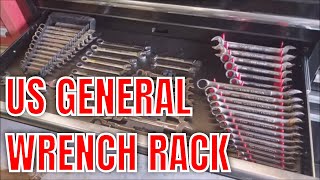 Harbor Freight Wrench Rack Review And Wrench Setup [upl. by Anim]