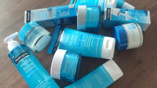 Neutrogena Hydro Boost Serisi Full İnceleme 🩵💦💙 neutrogena hydroboost jeltemizleyici eyecream [upl. by Pilif56]