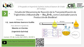 Examen de grado  IQ Laura Adriana Guerrero Gudiño [upl. by Ardnasak]