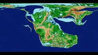 Continental Drift  Scotese Animation [upl. by Ydur]