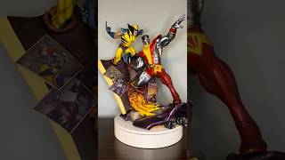 Best XMen Statue Ever Wolverine amp Colossus Fastball Special [upl. by Ennairam]