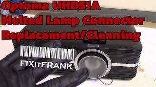 Optoma UHD51A DLP Video Projector Connector [upl. by Zeus]