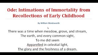 Immortality Ode By William Wordsworth  Part3  বাংলা লেকচার  Bangla Lecture [upl. by Helaina]