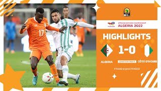 Algeria 🆚 Côte dIvoire Highlights  TotalEnergiesCHAN2022 QuarterFinals [upl. by Ilysa]