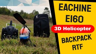 Review Eachine E160 3D RC Helicopter RTF with Backpack [upl. by Angelita]