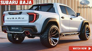 2025 Subaru Baja Small Pickup Official Reveal  FIRST LOOK [upl. by Danielson]