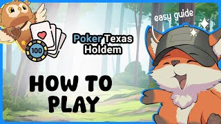 How to Play Poker Texas Holdem  GG [upl. by Stieglitz]