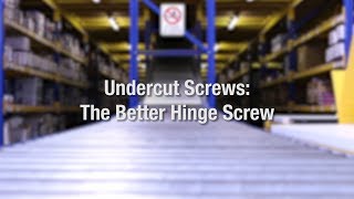 Hinge Screws A Better Option for Doors Kitchens and Cabinet Hinges  Allfasteners Australia [upl. by Aisercal874]