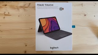 Logitech Folio Touch für das Apple Ipad Air 4 Gen  Erster Eindruck [upl. by Neemsaj]