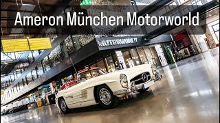 Staying At A Hotel Inside A Car Museum  Ameron München Motorworld [upl. by Ruhtracm774]