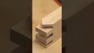 Shorts Twin mortise and tenon joint with sword tip miter  剣留め二枚ほぞ接合 [upl. by Matti201]