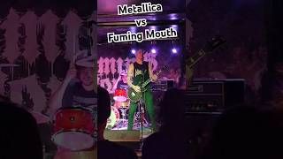 metallica by FumingMouth Death Metal “For Whom the Bell Tolls” cover🤘metallica metal shorts [upl. by Dionisio]