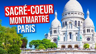 SACRECOEUR  PARIS Montmartre  Paris France 4K [upl. by Htehpaj597]