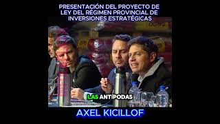 Kicillof presentó el proyecto del Régimen Provincial de Inversiones Estratégicas [upl. by Annuahs]