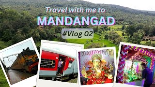 Travel with me to MANDANGAD  Vlog02 konkantravel vlog [upl. by Cocke926]