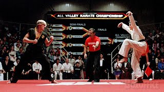 The Final Kick  Cobra Kai vs Daniel  The Karate Kid  CLIP 🔥 4K [upl. by Lamahj]