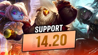 1420 Support Tier ListMeta Analysis  League of Legends [upl. by Theresa]