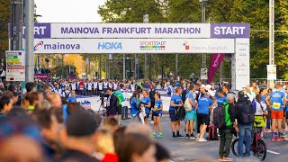 Der Mainova Frankfurt Marathon 2022 [upl. by Girhiny]