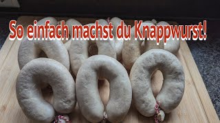 „Hausgemachte Knappwurst Traditionelles Rezept für den perfekten Genuss“ [upl. by Nayhr721]