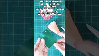 Diy  Como fazer uma Cenourinha de tecido para decoração de Páscoa  Pap Costura Criativa [upl. by Porett]