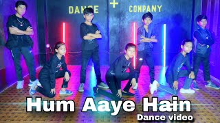 Hum Aaye hain  Ganapath   Dance Video  Tiger Shroff  Kriti sonan  D plus dance company [upl. by Sirkin8]