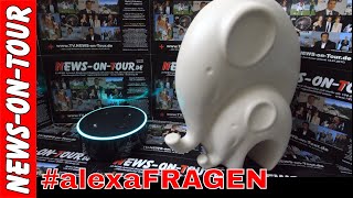 Amazon ALEXA Echo Dot 25 NEUE FragenBefehleSKILLS 27012018  Lerne jeden Tag was NEUES [upl. by Mayman]