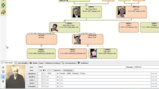 Mes premiers pas avec Généatique le logiciel de généalogie [upl. by Fairleigh]