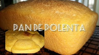 Pan con polenta harina de maíz fácil rico y económico En sartén y horno [upl. by Adnawad]