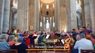 CHŒUR amp ORCHESTRE  CONQUES  30 06 24 Händel  Dixit Dominus [upl. by Button]