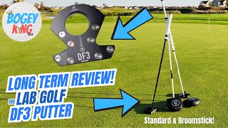 LAB Golf DF3 Putter Review Standard vs Broomstick  which one is best [upl. by Nylkcaj]