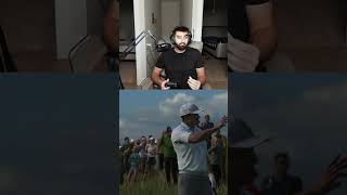 Another Iron Shot Goes To Waste gaming golf pgatour easportspgatour brysondechambeau [upl. by Akiraa]