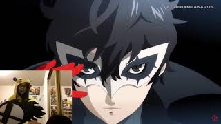 Super Smash Bros Ultimate Persona 5 Joker Reaction Game Awards 2018 [upl. by Just]