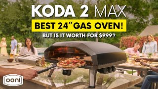 Ooni Koda 2 Max The ULTIMATE Pizza Oven for Your Backyard [upl. by Egoreg]