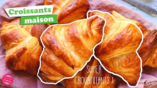 🥐 RECETTE DES CROISSANTS MAISON 🥐 [upl. by Nyasuh128]