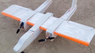 Homemade Rc Bronco Plane Flying Video [upl. by Nerot]