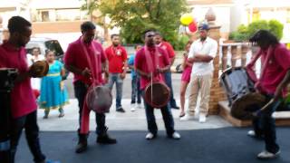 Boodoosingh tassa drummers nyc [upl. by Ramsa]