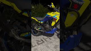 VStrom 800DE RALLY with HRT HIGH FENDER KIT ENDURO hesslerrallyeteam [upl. by Lasyrc]