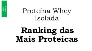 LAUDO DAS WHEYS PROTEIN ISOLADAS MAIS CONCENTRADAS [upl. by Poll]