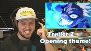 My Hero Academia Season 7 Trailer 2  OP Preview REACTION [upl. by Euqor]