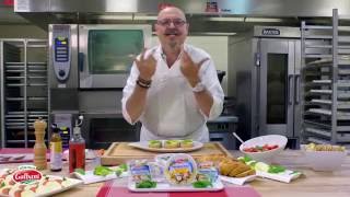 Galbani® Fresh Mozzarella  60 Second Crostini Recipe with Massimo Capra [upl. by Eiramlatsyrk]