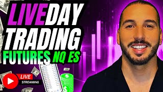 DAY TRADING LIVE SampP  NASDAQ FUTURES NQ ES [upl. by Andonis104]