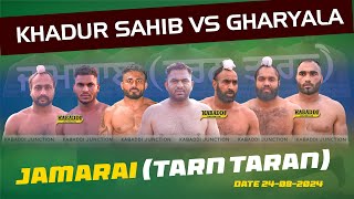 LIVE Khadur Sahib VS Gharyala  Kabaddi Show Match  Kabaddi live [upl. by Aihsetal]